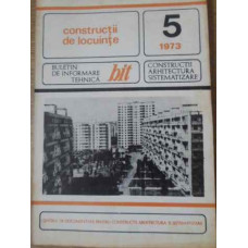 CONSTRUCTII DE LOCUINTE 5/1973