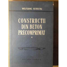 CONSTRUCTII DIN BETON PRECOMPRIMAT VOL.1