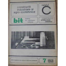 CONSTRUCTII INDUSTRIALE SI AGRO-ZOOTEHNICE 7/1968