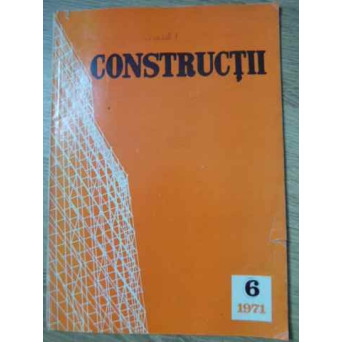 CONSTRUCTII NR.6/1971