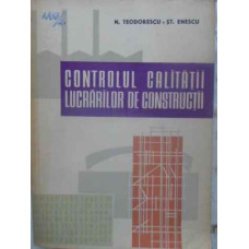 CONTROLUL CALITATII LUCRARILOR DE CONSTRUCTII