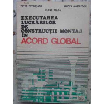 EXECUTAREA LUCRARILOR DE CONSTRUCTII-MONTAJ IN ACORD GLOBAL
