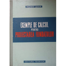 EXEMPLE DE CALCUL PENTRU PROIECTAREA FUNDATIILOR