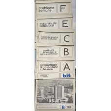 LOT 5 NR. REVISTA CONSTRUCTII, ARHITECTURA, SISTEMATIZARE NR. 8/1967 (LITERELE A, B, C, E, F)