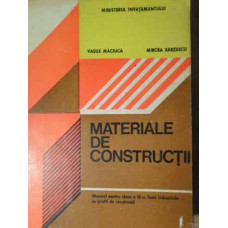 MATERIALE DE CONSTRUCTII