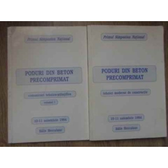 PODURI DIN BETON PRECOMPRIMAT 2 VOLUME