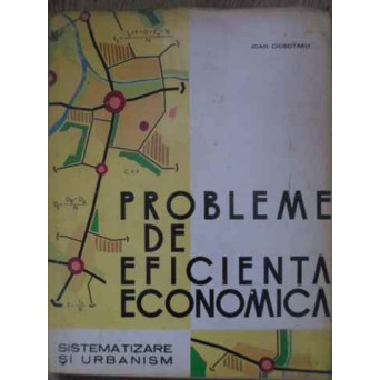 PROBLEME DE EFICIENTA ECONOMICA SISTEMATIZARE SI URBANISM