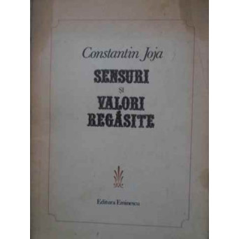 SENSURI SI VALORI REGASITE