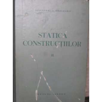 STATICA CONSTRUCTIILOR VOL.2 STRUCTURI STATID NEDETERMINATE