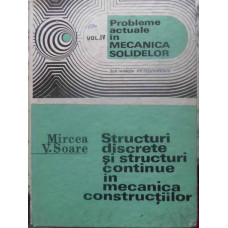 STRUCTURI DISCRETE SI STRUCTURI CONTINUE IN MECANICA CONSTRUCTIILOR