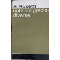 NOTE DIN GRECIA. DIVERSE NOTE DIN GRECIA. DIVERSE