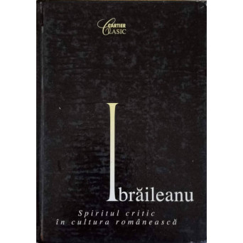 SPIRITUL CRITIC IN CULTURA ROMANEASCA