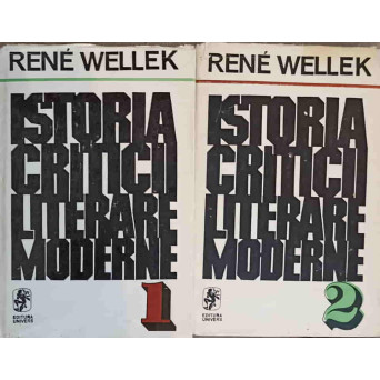 ISTORIA CRITICII LITERARE MODERNE VOL.1-2