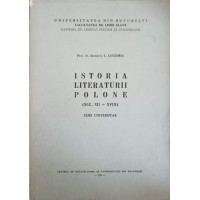 ISTORIA LITERATURII POLONE (SEC. XII-XVIII) ISTORIA LITERATURII POLONE (SEC. XII-XVIII)