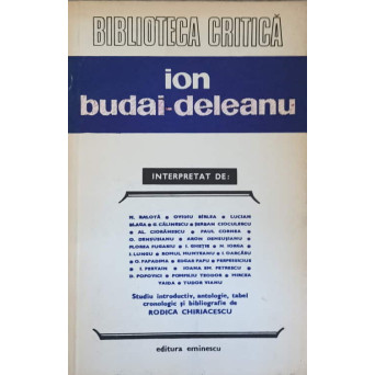 ION BUDAI-DELEANU INTERPRETAT
