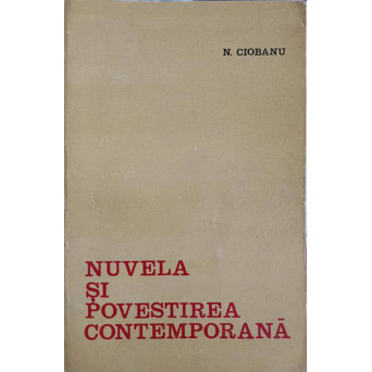 NUVELA SI POVESTIREA CONTEMPORANA