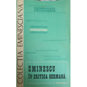 EMINESCU IN CRITICA GERMANA