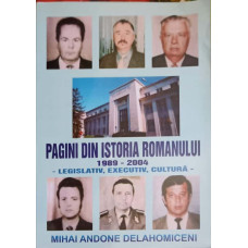 PAGINI DIN ISTORIA ROMANULUI 1989-2004 - LEGISLATIV, EXECUTIV, CULTURA