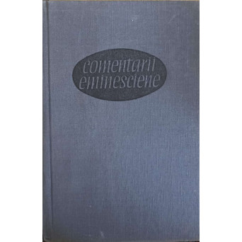 COMENTARII EMINESCIENE