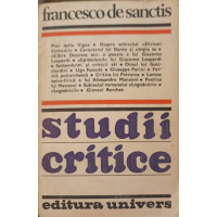 STUDII CRITICE STUDII CRITICE