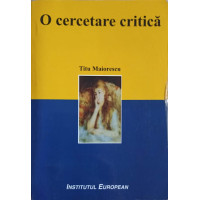 O CERCETARE CRITICA O CERCETARE CRITICA