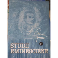 STUDII EMINESCIENE. CAIETELE COLOCVIULUI NATIONAL STUDENTESC MIHAI EMIENSCU STUDII EMINESCIENE. CAIETELE COLOCVIULUI NATIONAL STUDENTESC MIHAI EMIENSCU
