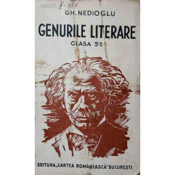 TEORIA GENURILOR LITERARE. CLASA A 5-A