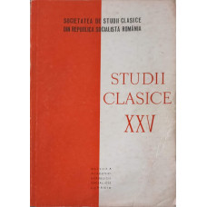 STUDII CLASICE XXV