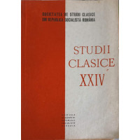 STUDII CLASICE XXIV STUDII CLASICE XXIV