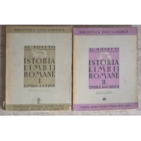 ISTORIA LIMBII ROMANE VOL.1-2 LIMBA LATINA, LIMBILE BALCANICE ISTORIA LIMBII ROMANE VOL.1-2 LIMBA LATINA, LIMBILE BALCANICE