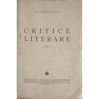 CRITICE LITERARE VOL.1 CRITICE LITERARE VOL.1