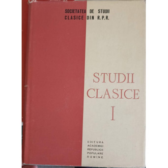 STUDII CLASICE I