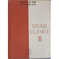 STUDII CLASICE III