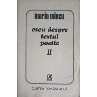 ESEU DESPRE TEXTUL POETIC VOL.2 ESEU DESPRE TEXTUL POETIC VOL.2