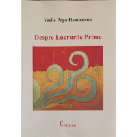 DESPRE LUCRURILE PRIME. JURNAL ANISTORIC DESPRE LUCRURILE PRIME. JURNAL ANISTORIC