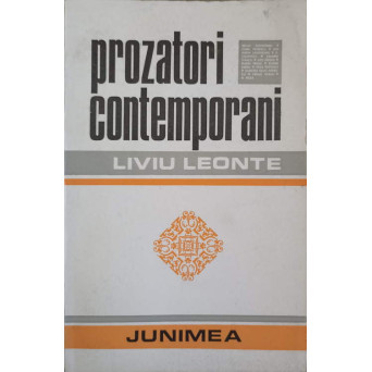 PROZATORI CONTEMPORANI (CU DEDICATIA AUTORULUI CATRE PICTORUL VAL GHEORGHIU)