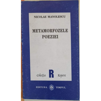 METAMORFOZELE POEZIEI