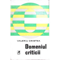 DOMENIUL CRITICII DOMENIUL CRITICII