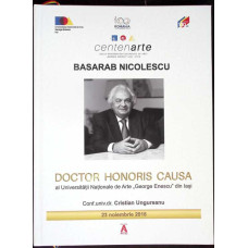 BASARAB NICOLESCU - DOCTOR HONORIS CAUSA AL UNIVERSITATII NATIONALE DE ARTE "GEORGE ENESCU" DIN IASI