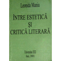 INTRE ESTETICA SI CRITICA LITERARA