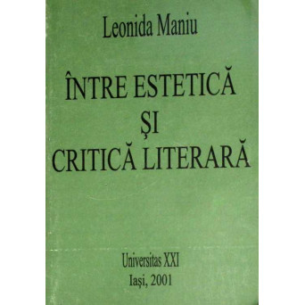INTRE ESTETICA SI CRITICA LITERARA