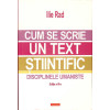 CUM SE SCRIE UN TEXT STIINTIFIC