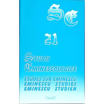 STUDII EMINESCOLOGICE 21 STUDII EMINESCOLOGICE 21