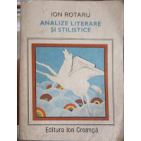 ANALIZE LITERARE SI STILISTICE ANALIZE LITERARE SI STILISTICE