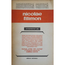 NICOLAE FILIMON INTERPRETAT