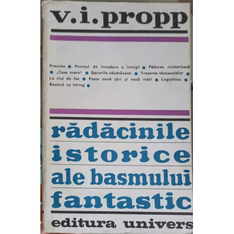 RADACINILE ISTORICE ALE BASMULUI FANTASTIC