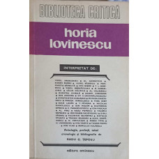 HORIA LOVINESCU INTERPRETAT