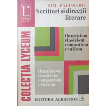 SCRIITORI SI DIRECTII LITERARE