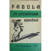 FABULA IN LITERATURA ROMANA FABULA IN LITERATURA ROMANA