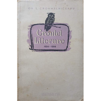 CRONICI LITERARE 1954-1956
